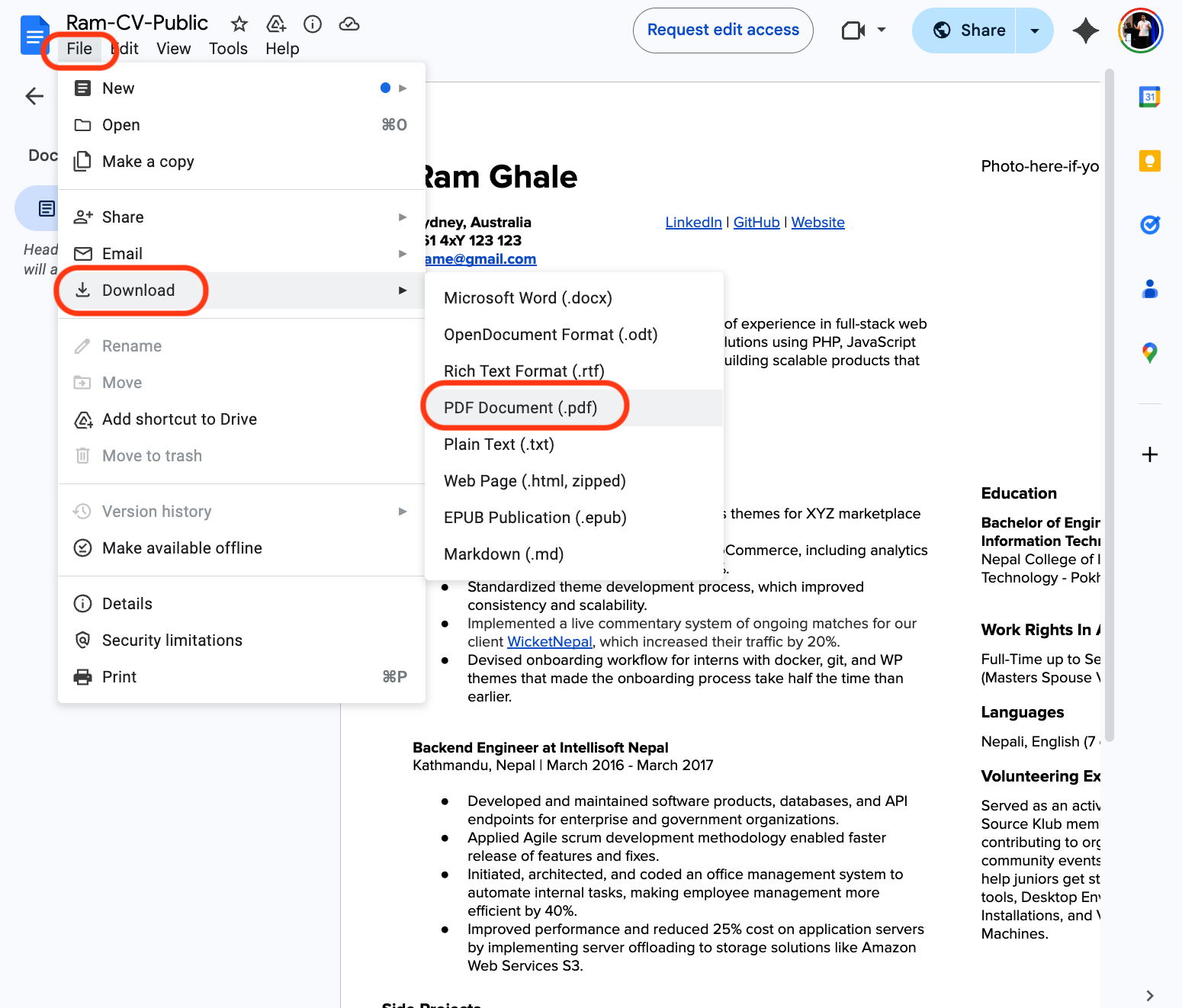 download-resume